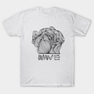 Wave pattern T-Shirt